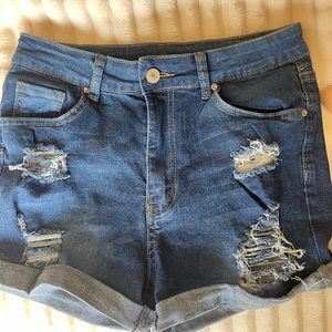 Jean shorts